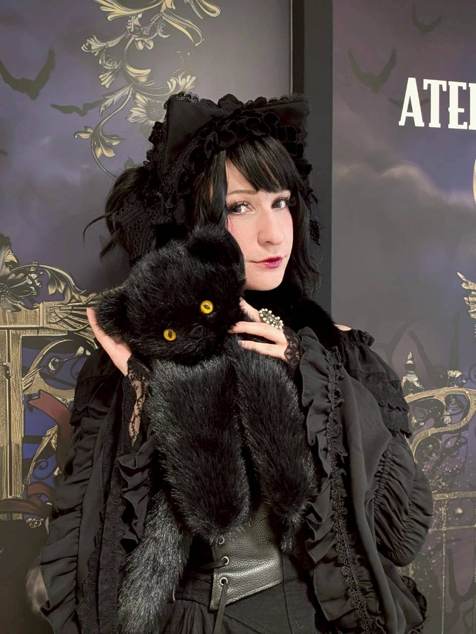 【ATELIER PIERROT】 Neige Neko Muffler