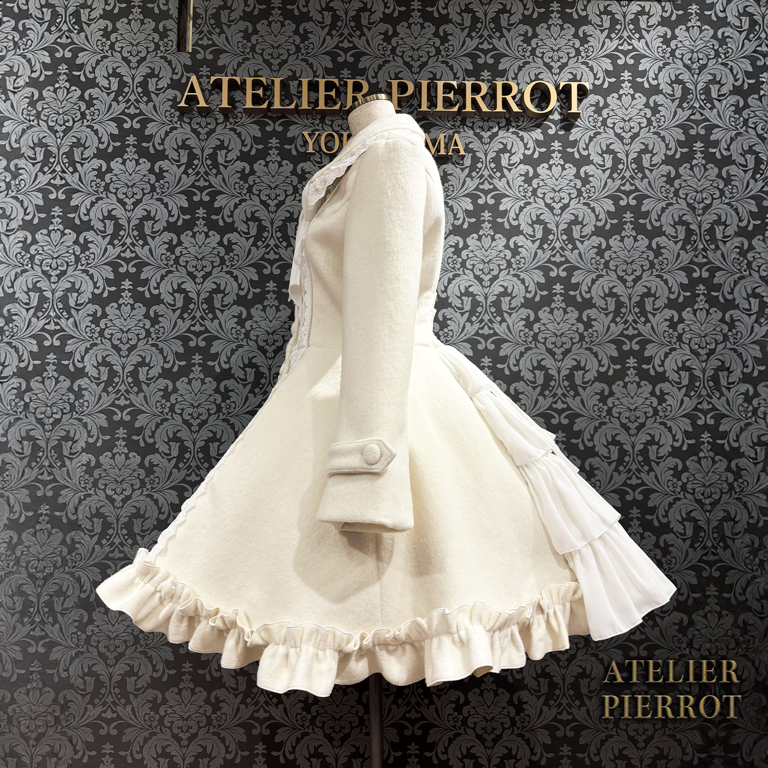 【ATELIER PIERROT】月球晶格外套 - 袖口