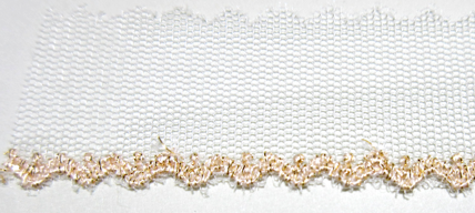 Lamethure Lace Gold Gold/Silver Silver 13.7m No.874001