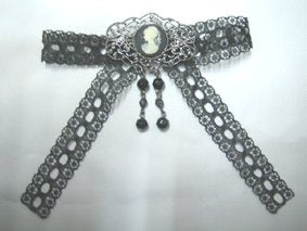 【MARBLE】マーブル クラシックブローチ付き2WAYファーストールorマフラー+十字架付きフェミニンチョーカー:ピンクファー