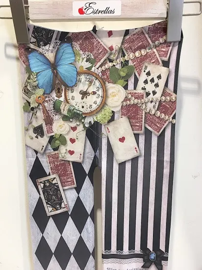 【Estrellas/エストレージャス】AliceHolicシリーズ*アリスのタイツ(M-Lサイズ/L-LLサイズ)