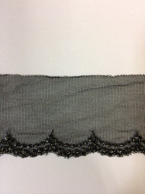 Lamethure lace/Black Silver Silver 13.7m 473 yen/1m