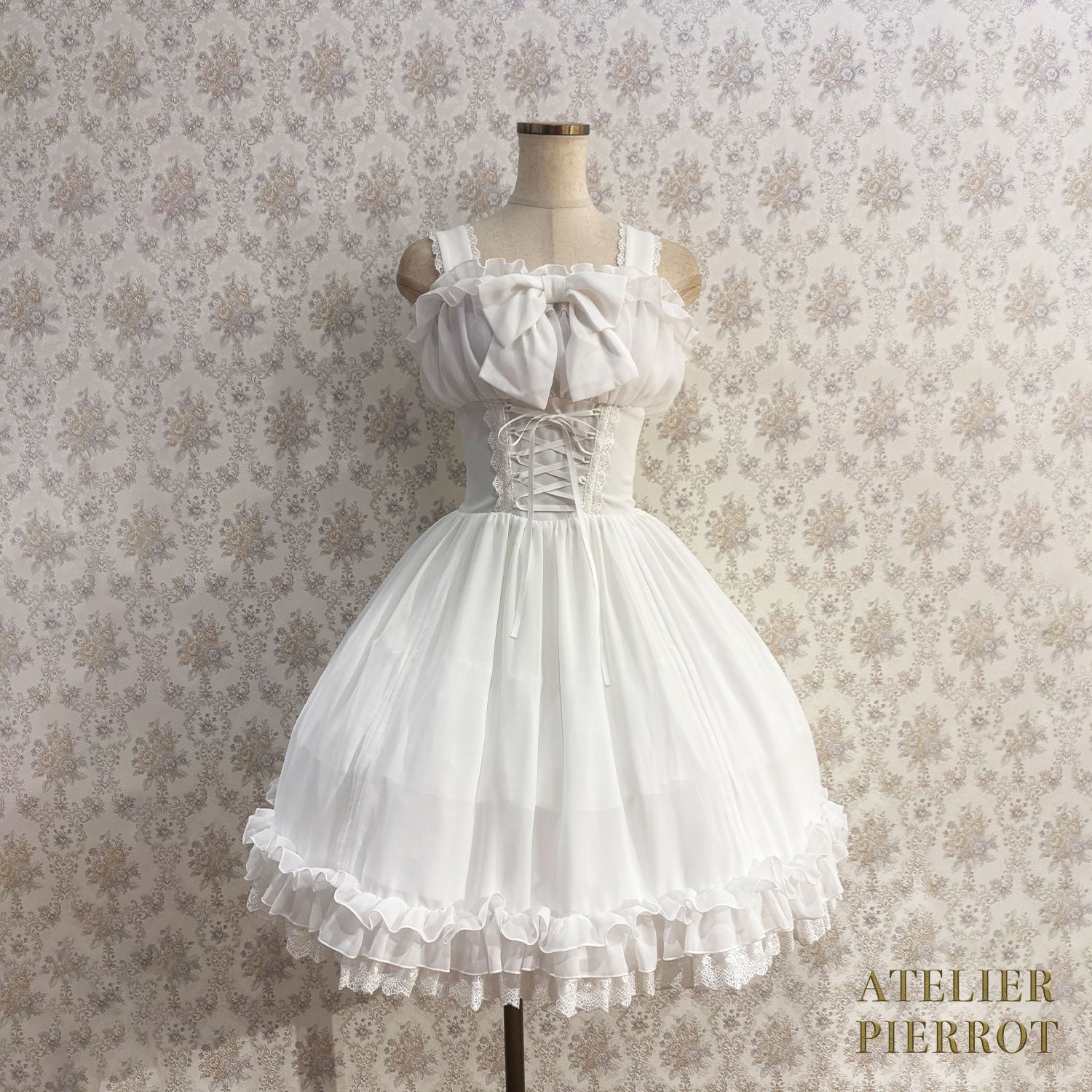 【ATELIER PIERROT】 Jupe de sauteur de Waltz éternelle blanc / bordeaux / violet / marine / noir x blanc / noir
