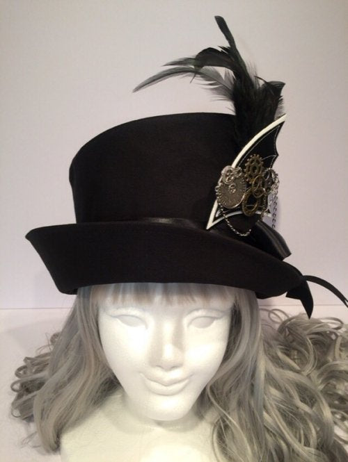 【Uf】ウフ スチームパンクアシメハット ★受注商品★