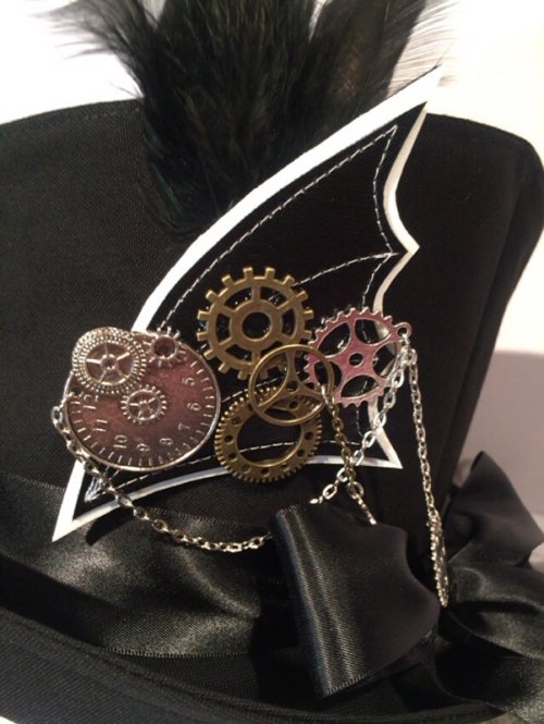 【Uf】ウフ スチームパンクアシメハット ★受注商品★