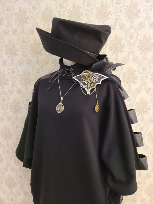 【Uf】ウフ スチームパンクアシメハット ★受注商品★