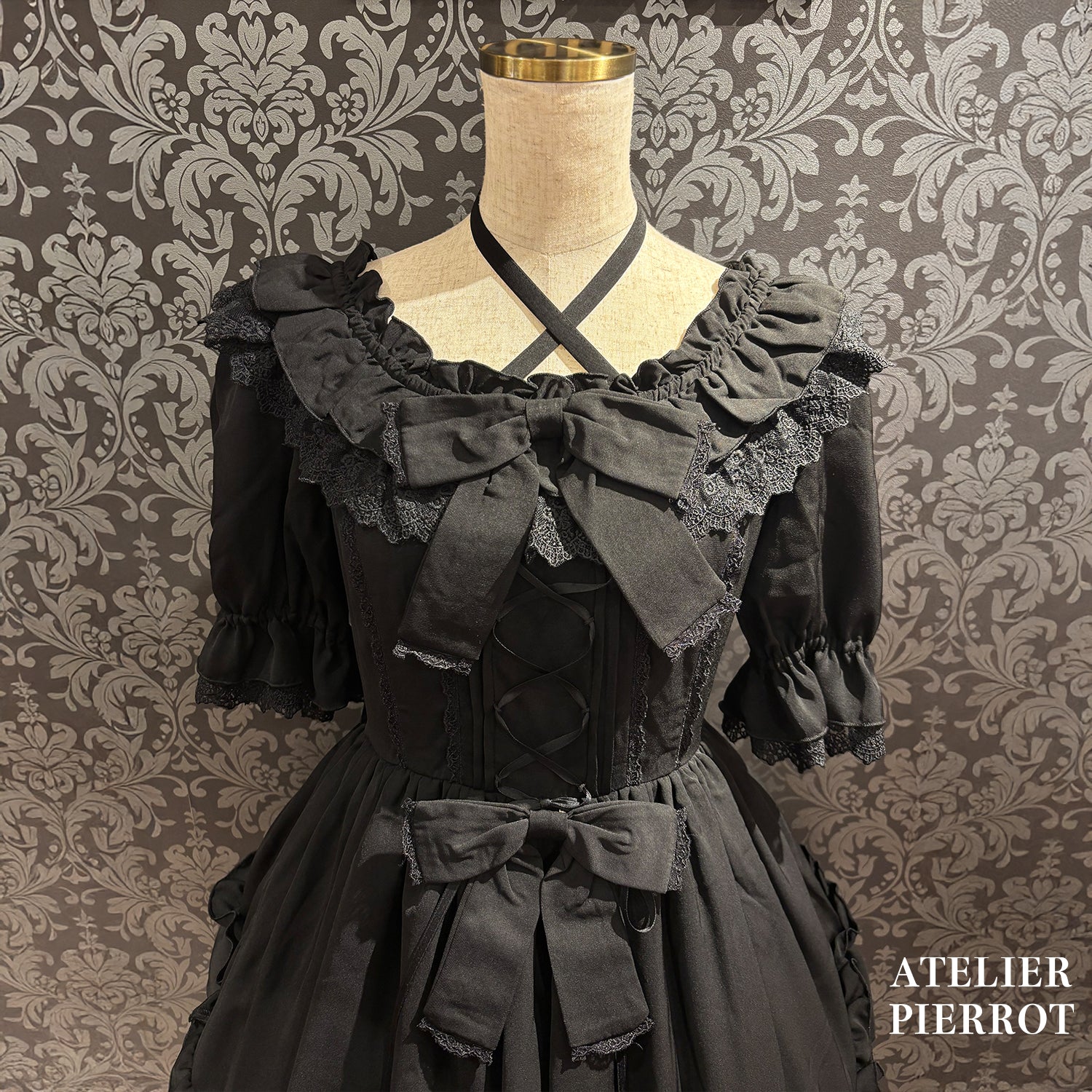 【ATELIER PIERROT】 ★Now accepting reservations★Aveline Mimore DressWhite/lavender/Navy/Black