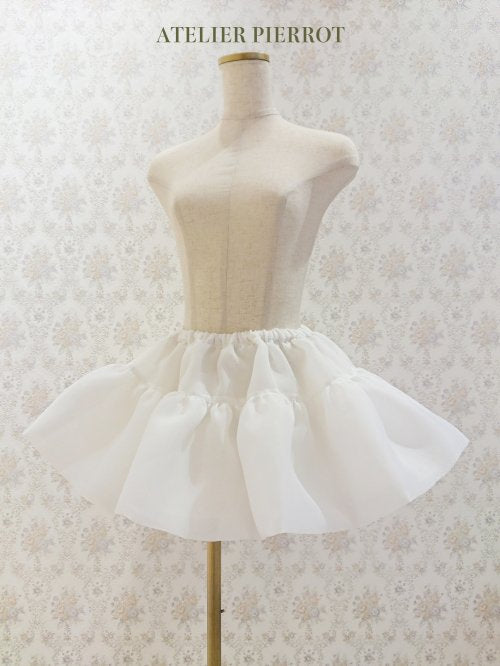 【ATELIER PIERROT】アトリエピエロ ミニパニエ mini panie White