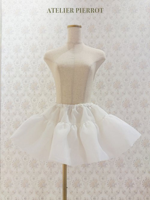 【ATELIER PIERROT】アトリエピエロ ミニパニエ mini panie White