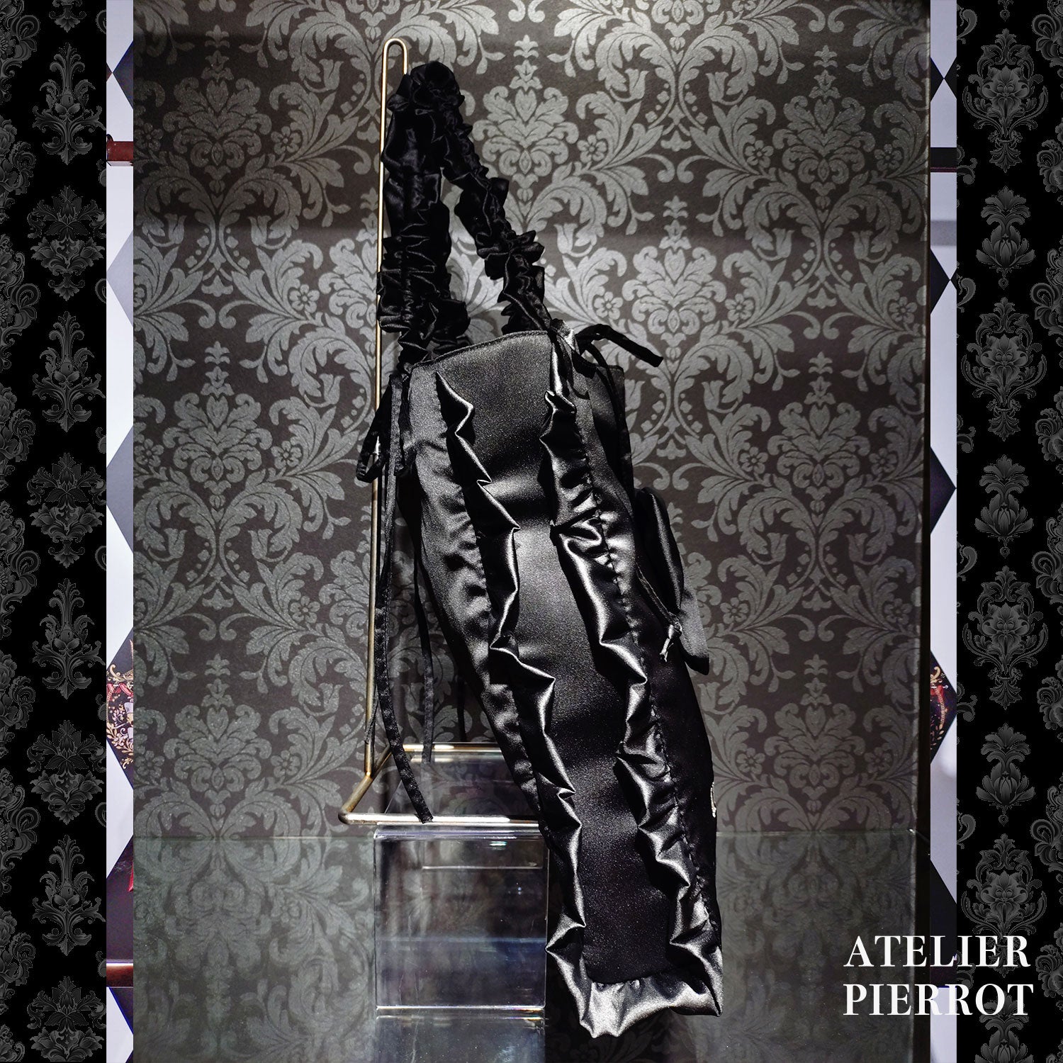 【ATELIER PIERROT】 Bordeaux/Black