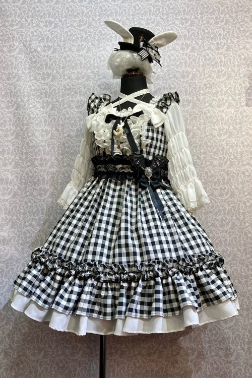 【uf】ウフ うさ耳ミニハット(白耳)★受注商品★