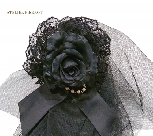【ATELIER PIERROT】アトリエピエロ ローズヴェールカチューシャ