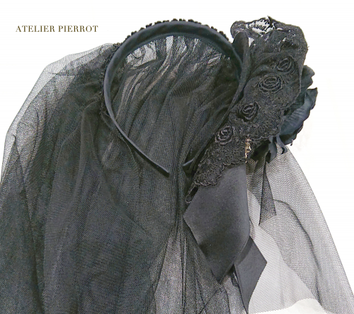 【ATELIER PIERROT】アトリエピエロ ローズヴェールカチューシャ