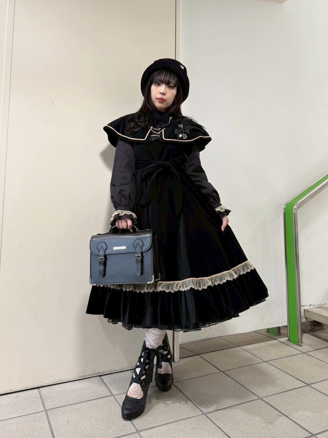 【Victorian maiden】ヴィクトリアンメイデン ベルベットローゼンドレス 〜Gothic Noel Edition〜