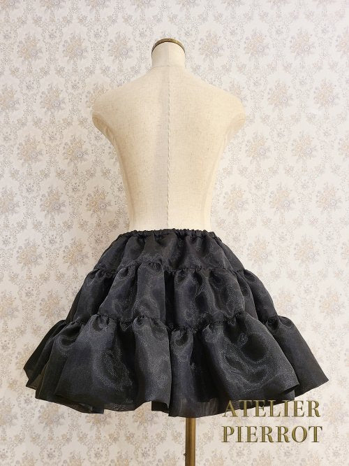 【ATELIER PIERROT】ボリュームパニエ Black【BLACK FRIDAY SALE対象】