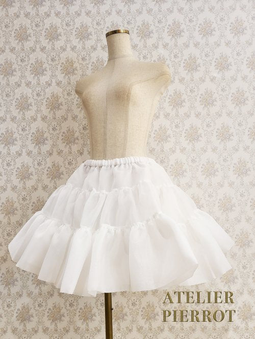 【ATELIER PIERROT】ボリュームパニエ White