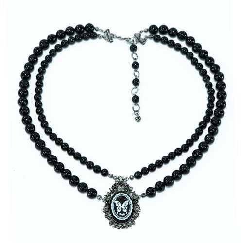 【Sheglit】シェグリット "Ulysses Rose"プリンセスパールネックレス /ブラック