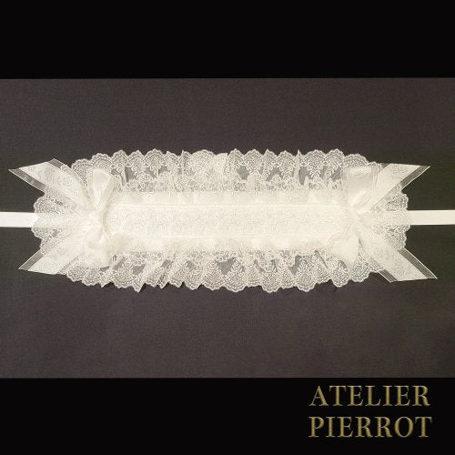 【ATELIER PIERROT】romanesque headdress ホワイト/ブラック