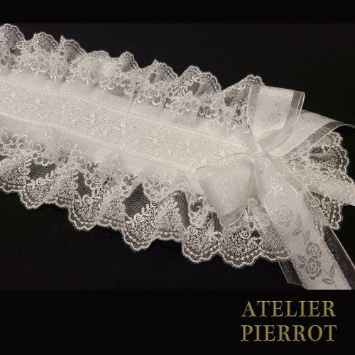 【ATELIER PIERROT】romanesque headdress ホワイト/ブラック