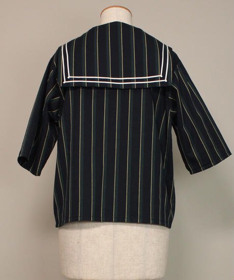 【HERHUM】ハーハム ベンジャミンシャツブラウス グリーン/ワイン