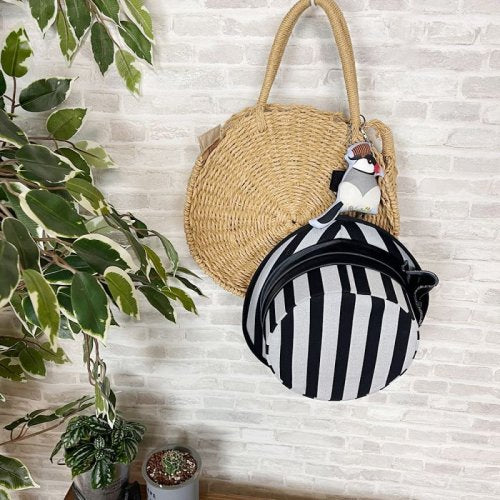 【Coco&Ami】ココトアミ 3WAYバッグチャーム/文鳥(白文鳥)