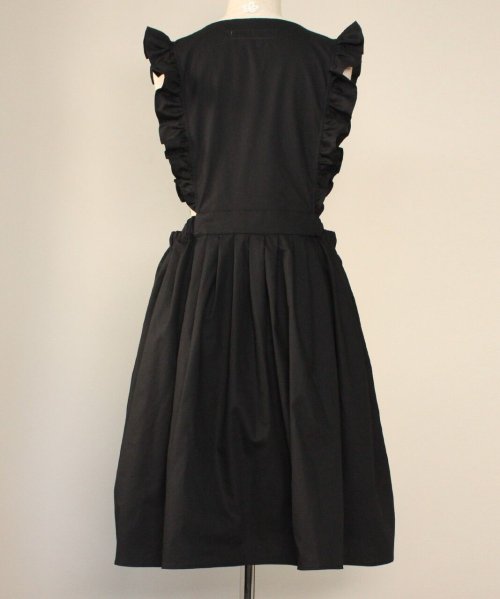 【HERHUM】ハーハム レベッカエプロンジャンパースカート Gothic Edition