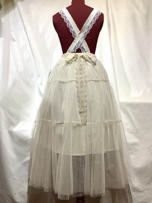 【MARBLE】マーブル 2wayジャンパー&ロングチュールレーススカート