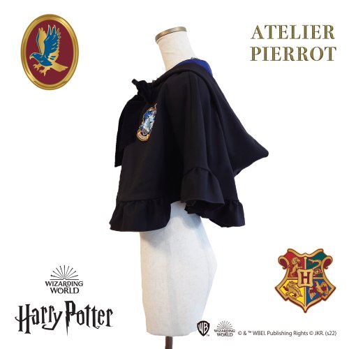 【ATELIER PIERROTHarry Potter雙按鈕2路2向Cape Ravenclaw★