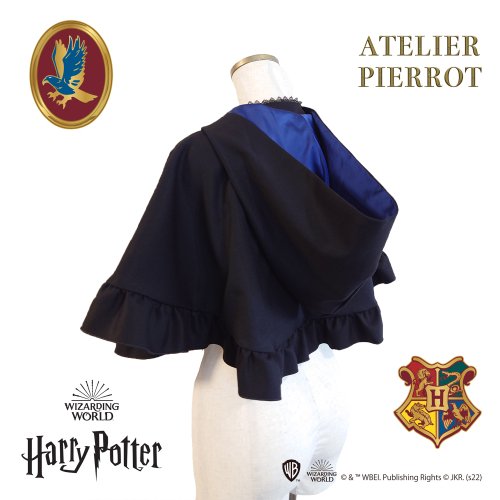 【ATELIER PIERROTHarry Potter雙按鈕2路2向Cape Ravenclaw★