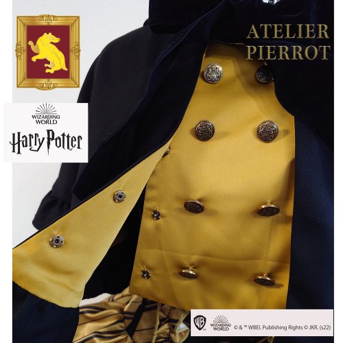 【ATELIER PIERROT】ハリー・ポッター ダブルボタン2wayケープ ハッフルパフ