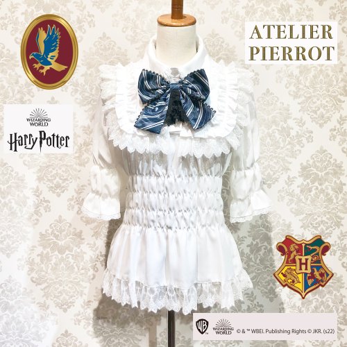 【ATELIER PIERROT】 Harry Potter Lace Lace Bonde Ribbon Tie Raven Kuro