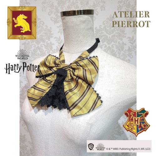 【ATELIER PIERROT】ハリー・ポッター レースフリルリボンタイ ハッフルパフ