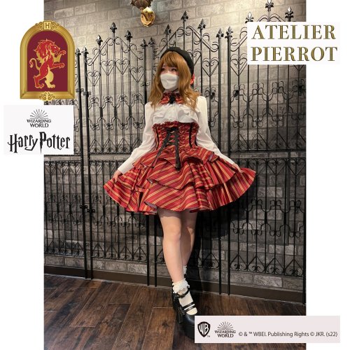 【ATELIER PIERROT】ハリー・ポッター レースフリルリボンタイ グリフィンドール