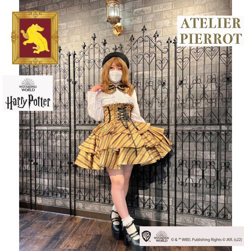 【ATELIER PIERROT】ハリー・ポッター トリプルリボンタイ ハッフルパフ