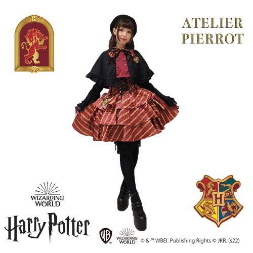 【ATELIER PIERROT】ハリー・ポッター トリプルリボンタイ グリフィンドール