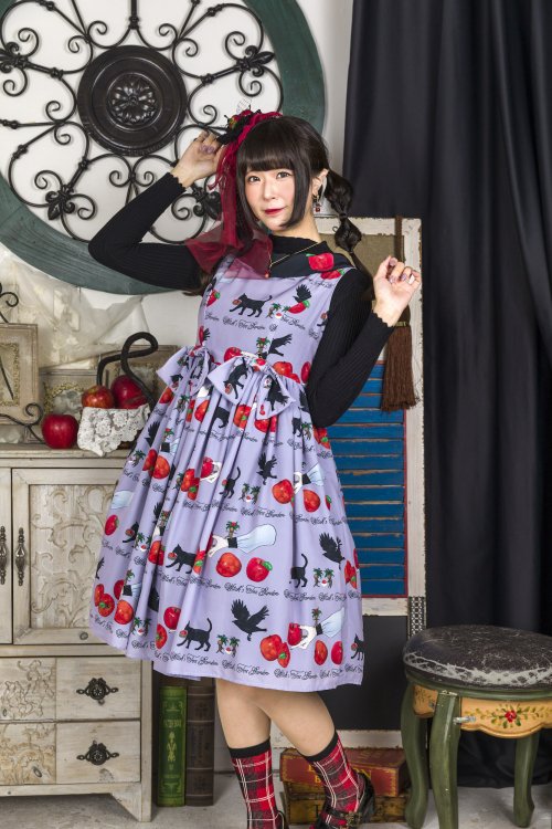 【MorunxMuuna Stoik】 「魔女の庭~りんごフェア~」ワンピース