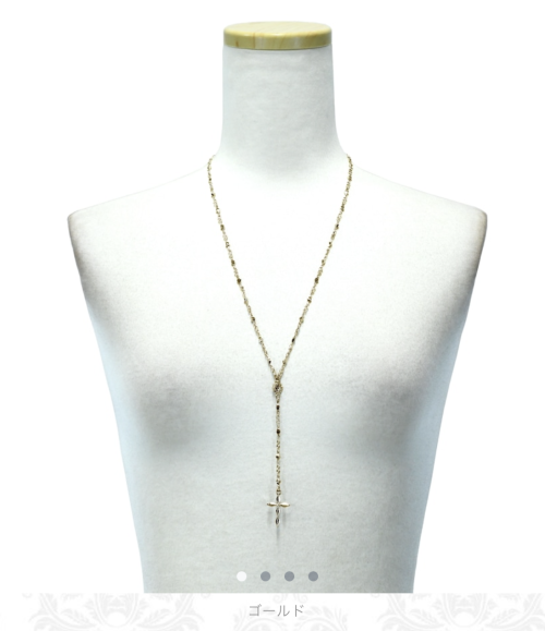 【Sheglit】シェグリット "聖譚曲"タイニーロザリオ ゴールド