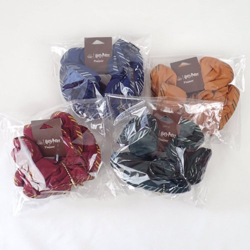 【Flapper】 Harry Potter×Flapperホグワーツ4寮シュシュ 4色