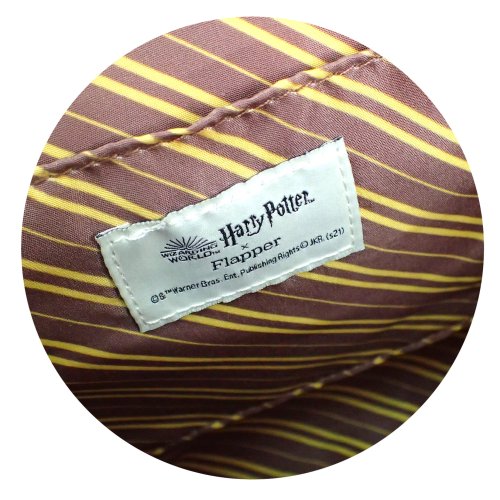 【Flapper】 Harry Potter×Flapperホグワーツ4寮エンブレムサッチェル 4色