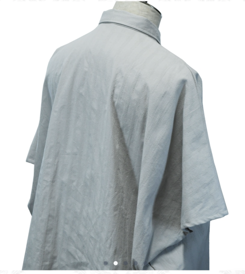 【MiDiom】ミディオム Square Big Shirt Light Grey