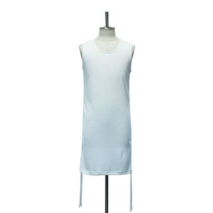 【MiDiom】ミディオム Shirring Tank Top White