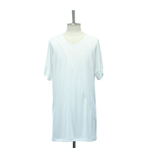 【MiDiom】ミディオム Slash Cut&Sewn white