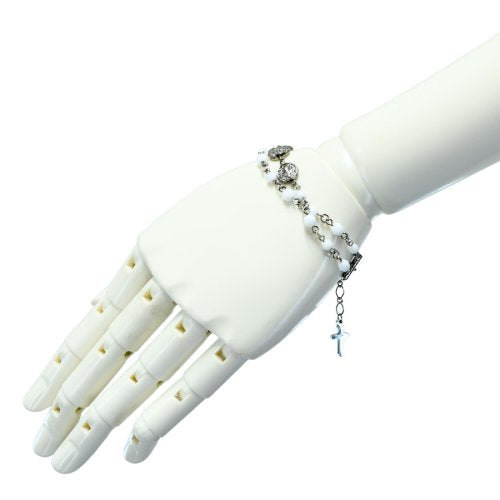 【Sheglit】シェグリット "Sacred"ブレスレット ホワイト