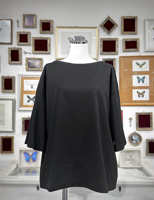 【Na+H】エヌエープラスエイチ drift背中リボンカットソー