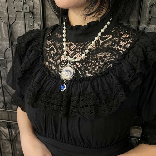 【Luxmira】ルクスミラ minori's 蚤の市 Necklace ”Mystic” 瑠璃色(Blue)