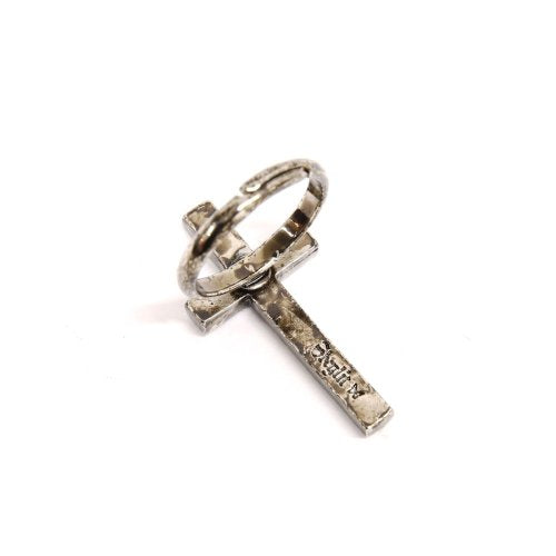 【Sheglit】シェグリット "Sacred"クロスリング ホワイト