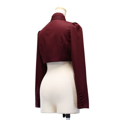 【Sheglit】シェグリット "Earl Grey"クラシカルボレロ ボルドー Mサイズ/Lサイズ