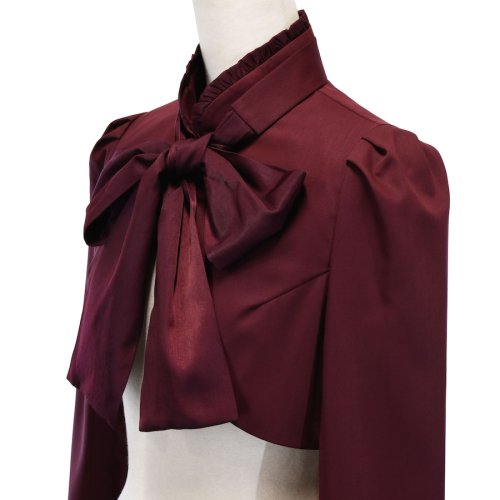 【Sheglit】シェグリット "Earl Grey"クラシカルボレロ ボルドー Mサイズ/Lサイズ