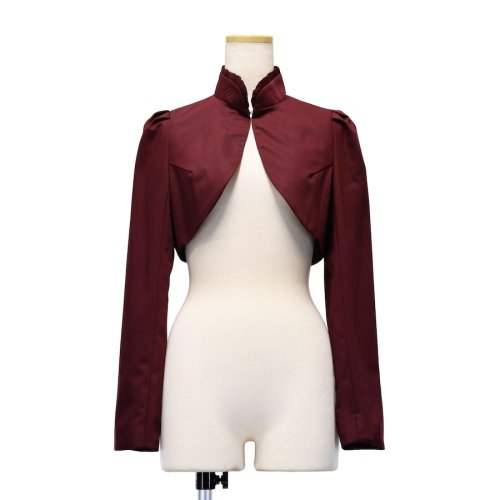 【Sheglit】シェグリット "Earl Grey"クラシカルボレロ ボルドー Mサイズ/Lサイズ