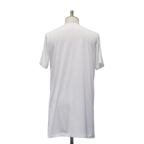 【MiDiom】ミディオム Singularity Print Tee White